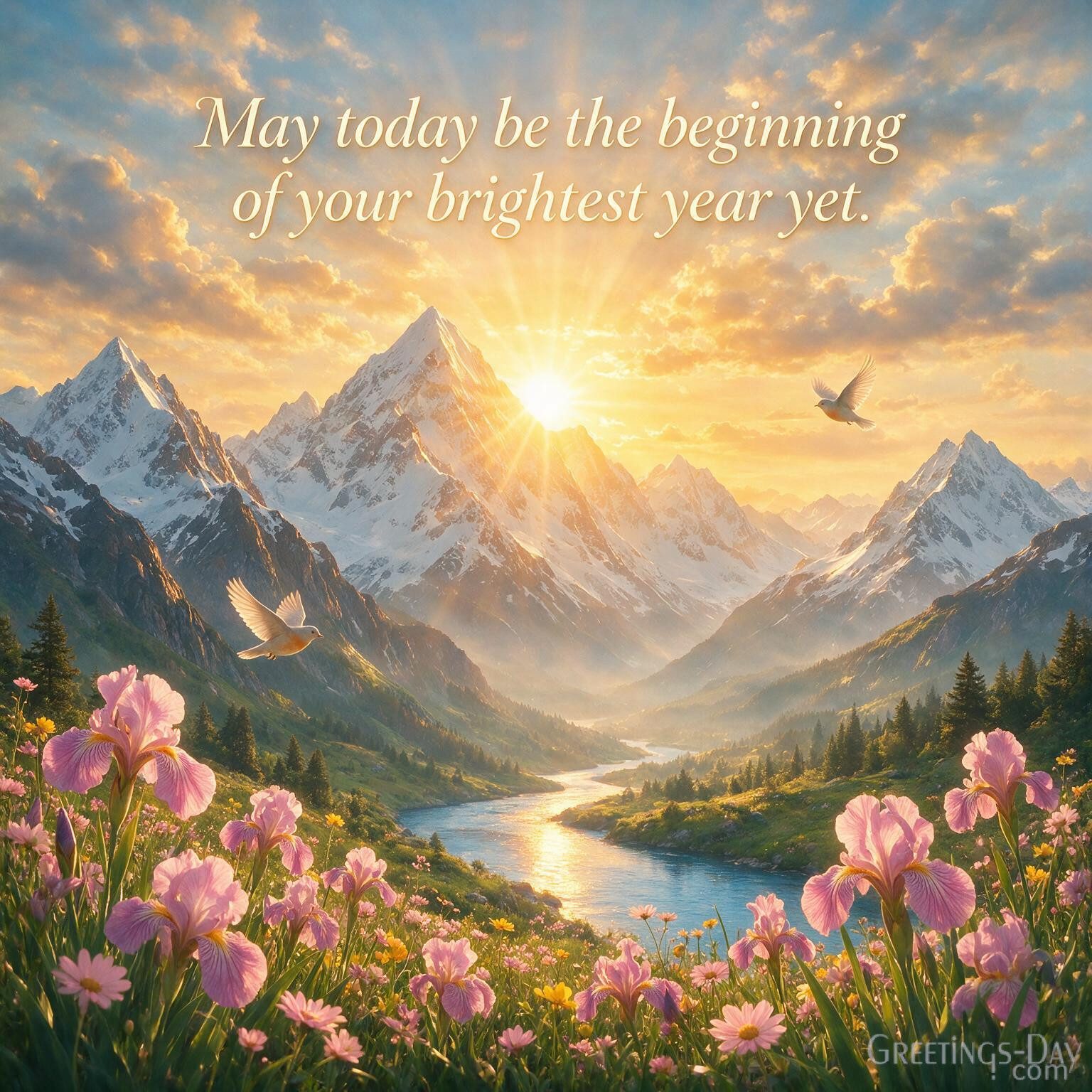 Happy Birthday – May Today Be the Beginning of Your Brightest Year Yet