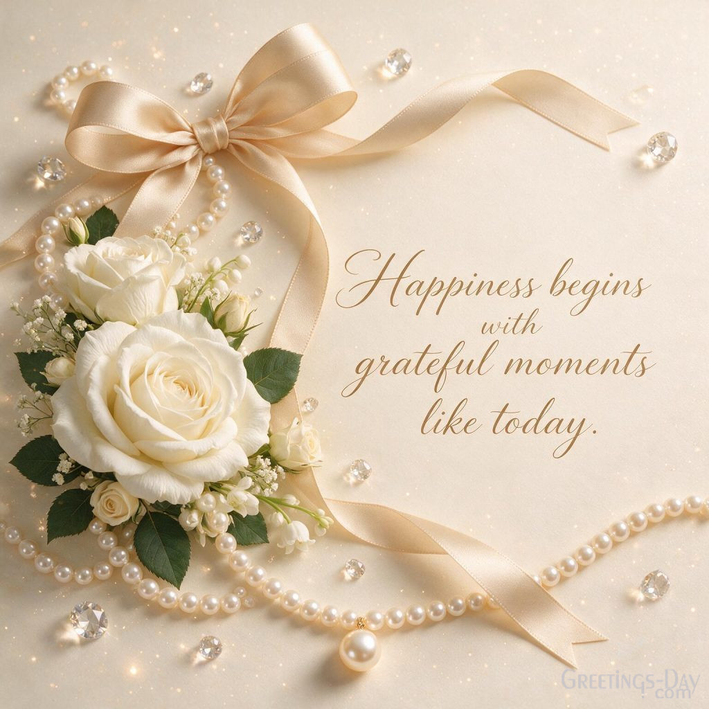 Premium Happy Birthday card with elegant floral arrangement saying 