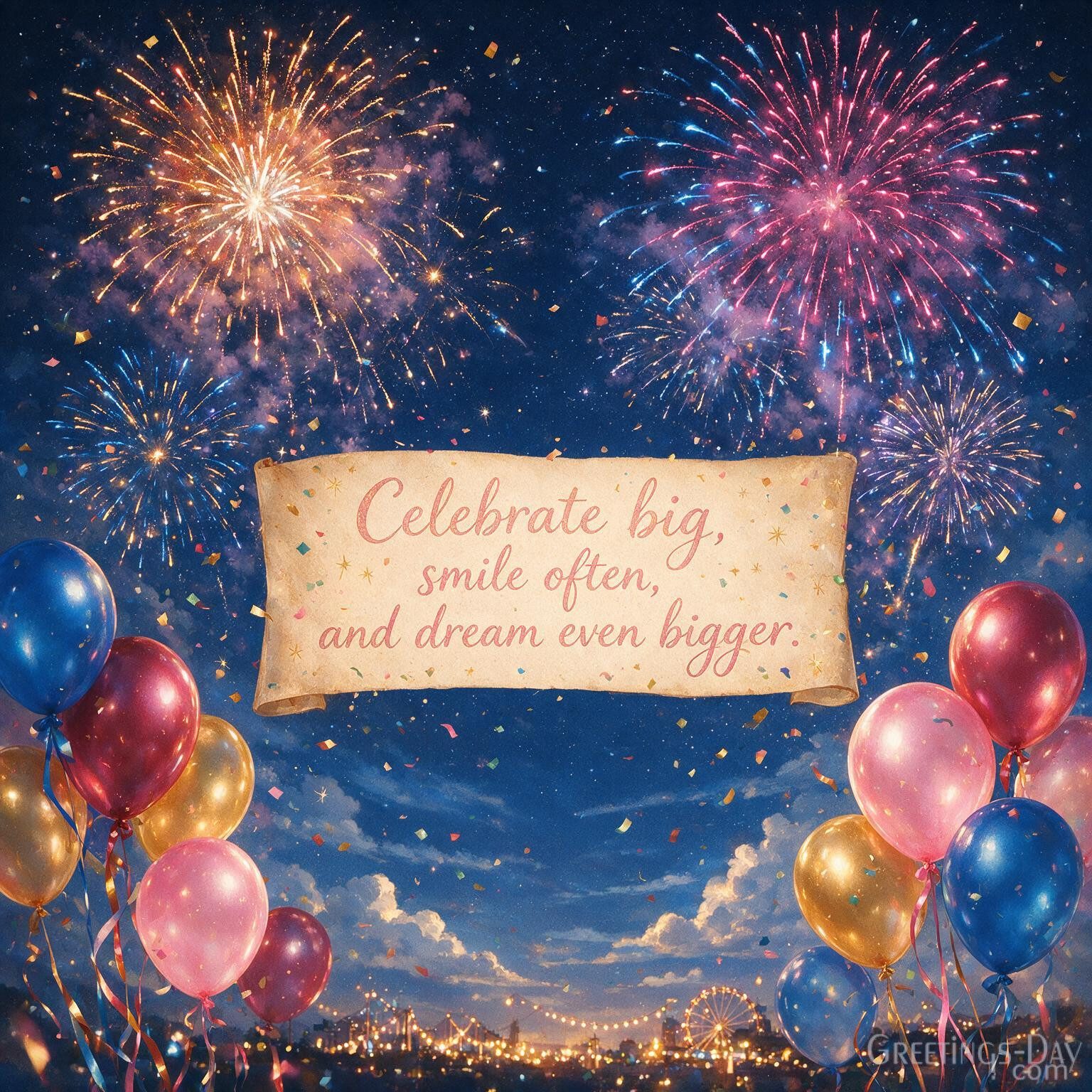 Happy Birthday – Celebrate Big, Smile Often, and Dream Even Bigger
