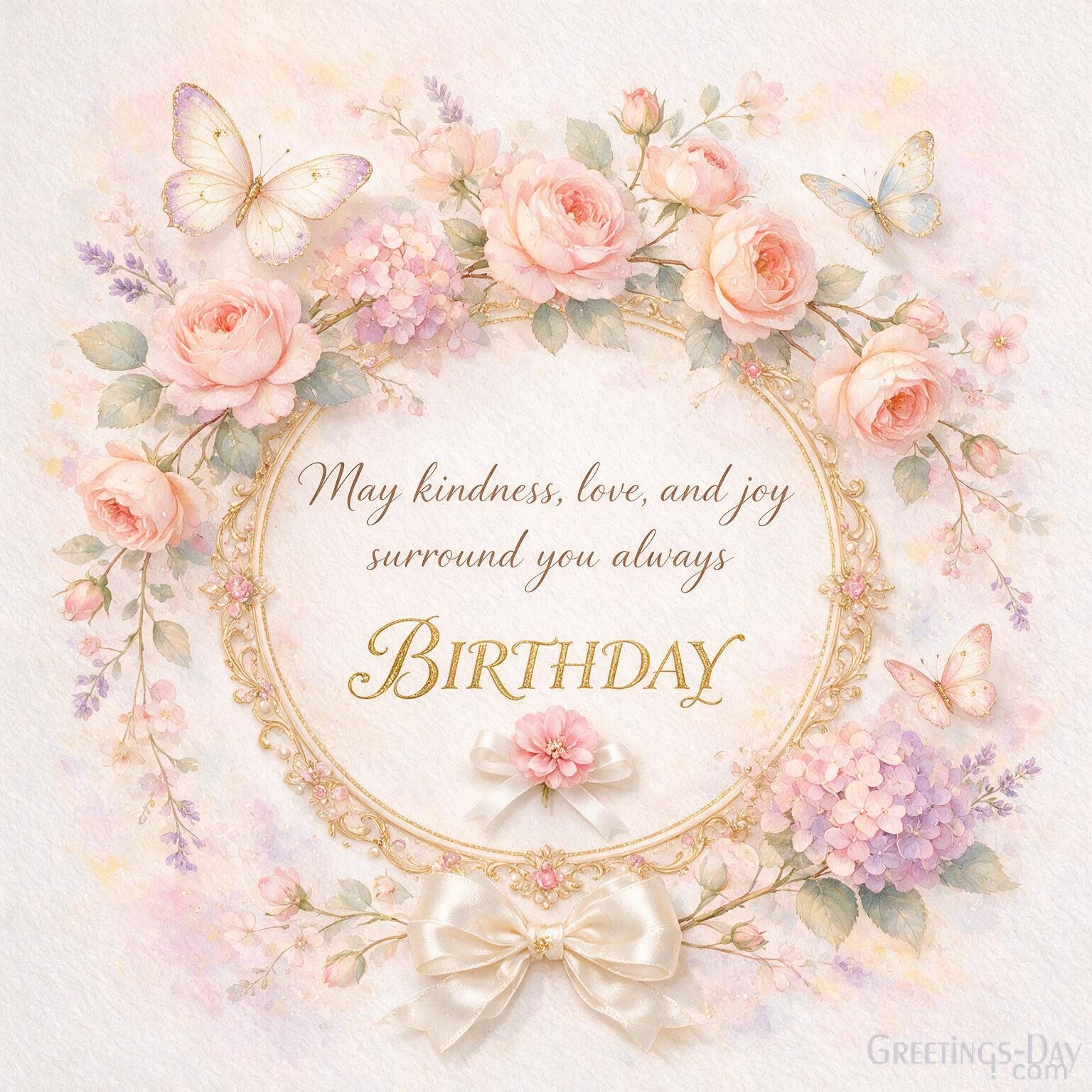Happy Birthday – May Kindness, Love, and Joy Surround You Always