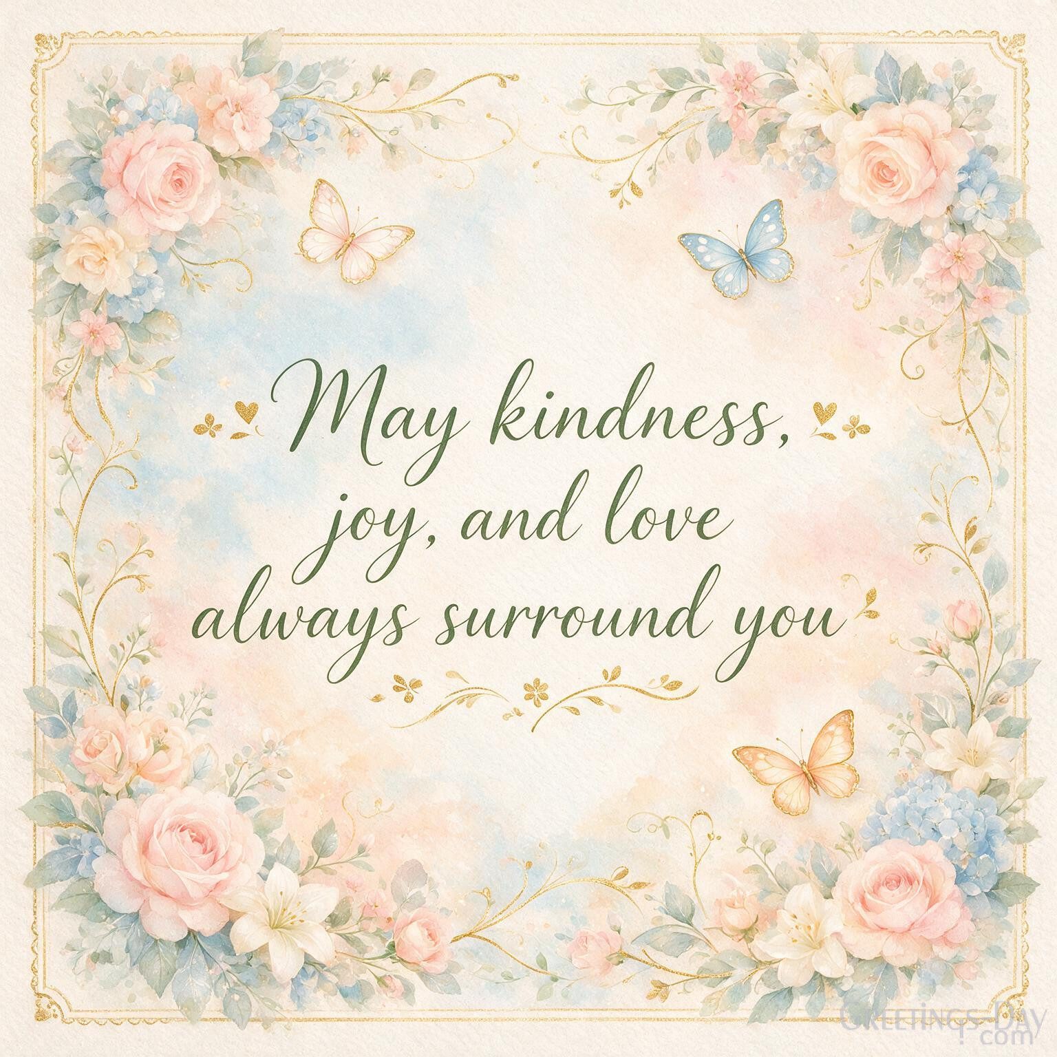 Happy Birthday – May Kindness, Joy, and Love Always Surround You