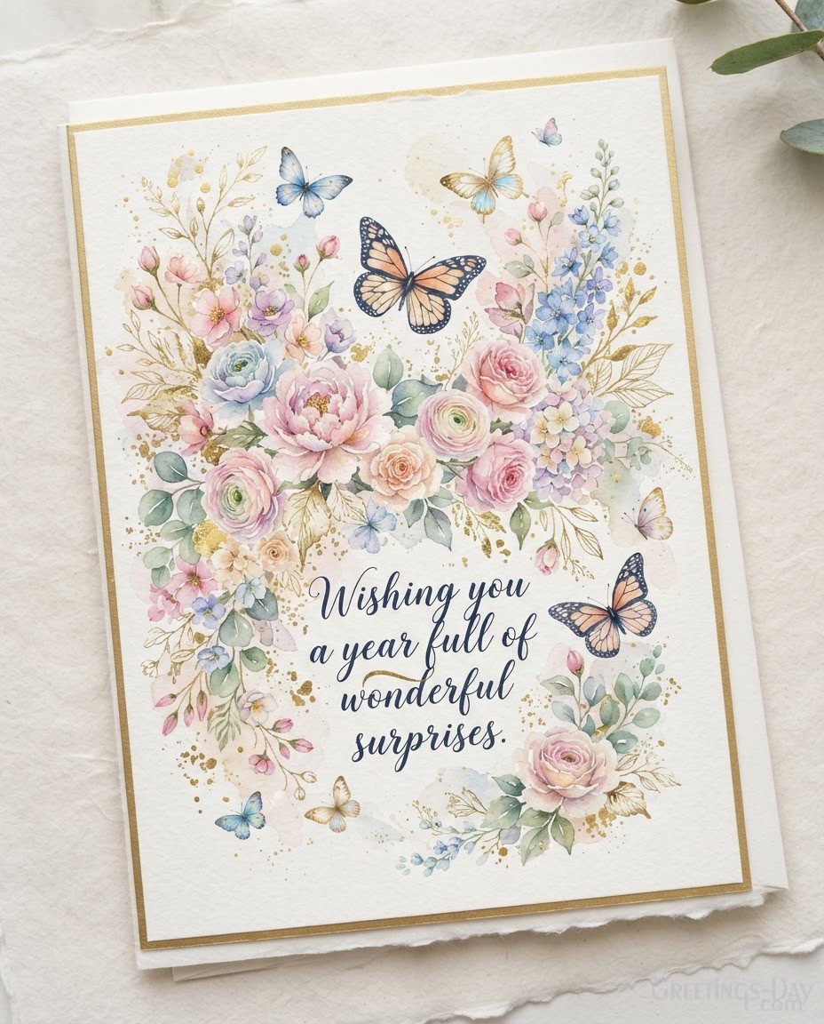 Beautiful Birthday Wishes – Wishing You a Year Full of Wonderful Surprises