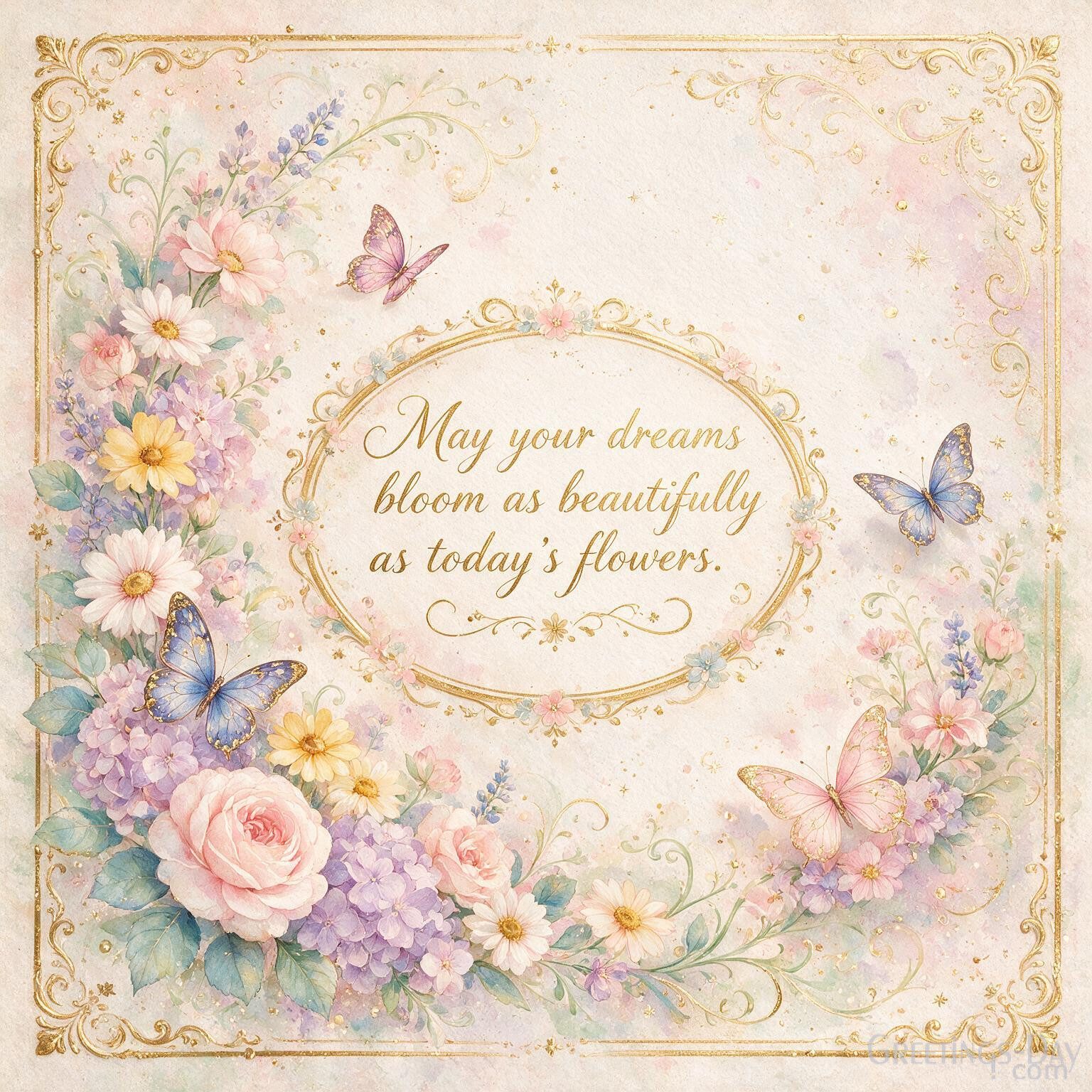 Have a Wonderful Birthday – May Your Dreams Bloom as Beautifully as Today’s Flowers