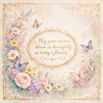 Have a Wonderful Birthday – May Your Dreams Bloom as Beautifully as Today’s Flowers