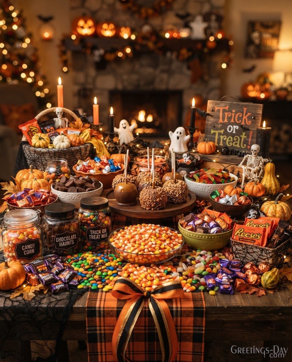 Trick or Treat! | Festive Halloween Candy Greeting