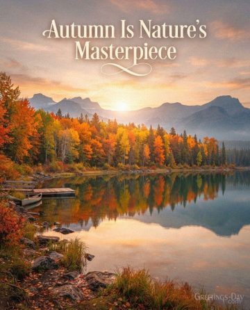 Autumn Is Nature’s Masterpiece