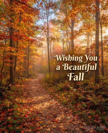Wishing You a Beautiful Fall