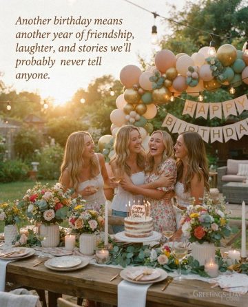 Best Friend Birthday Quote – Another Year of Friendship, Laughter, and Secret Stories