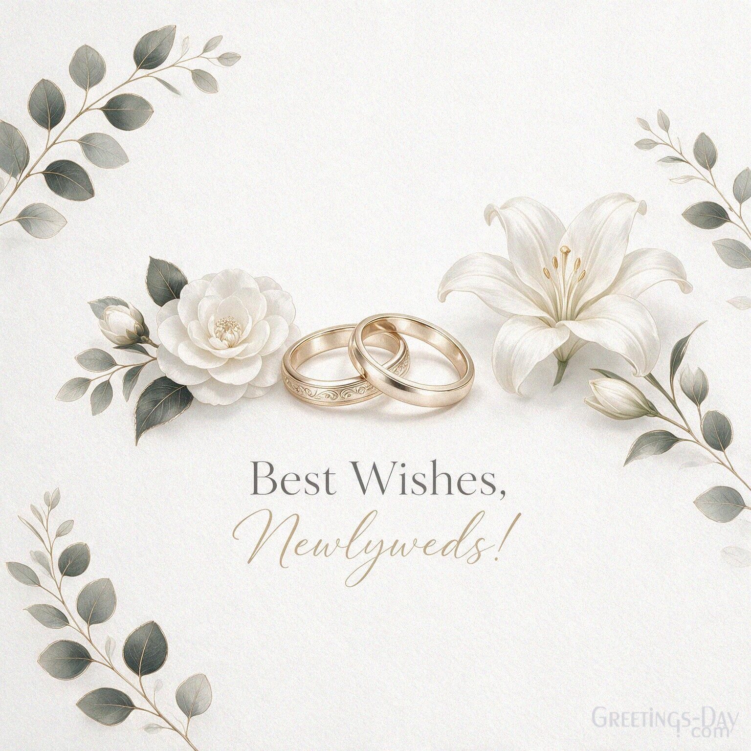 Best Wishes, Newlyweds!