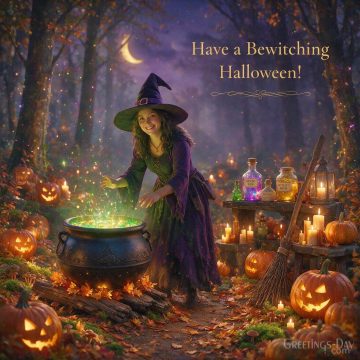 Have a Bewitching Halloween!