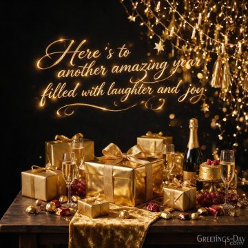 Birthday Celebration – Here’s to Another Amazing Year Filled with Laughter and Joy