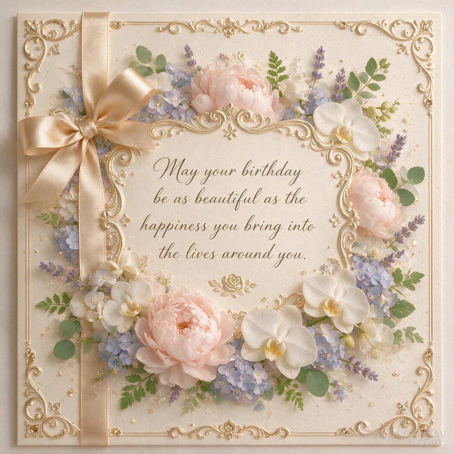 Beautiful Birthday Quote for Her – As Beautiful as the Happiness You Bring
