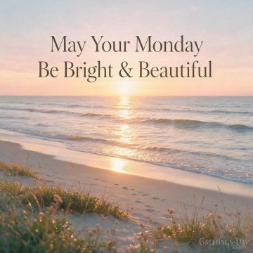 May Your Monday Be Bright & Beautiful