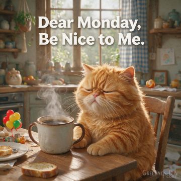 Dear Monday, Be Nice to Me