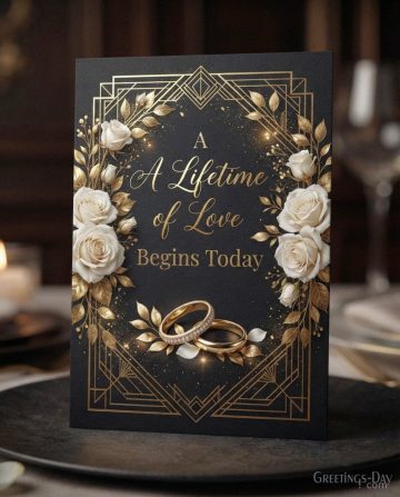 A Lifetime of Love Begins Today