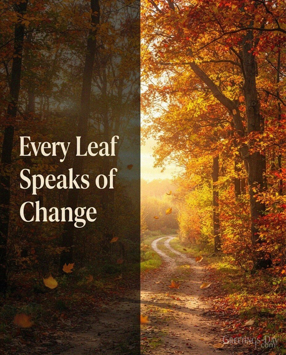 Every Leaf Speaks of Change