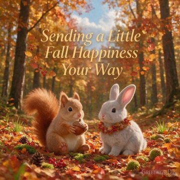Sending a Little Fall Happiness Your Way