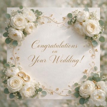 Congratulations on Your Wedding – A Beautiful Beginning