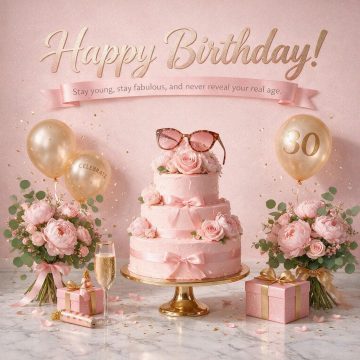 Funny Birthday for Her – Never Reveal Your Real Age