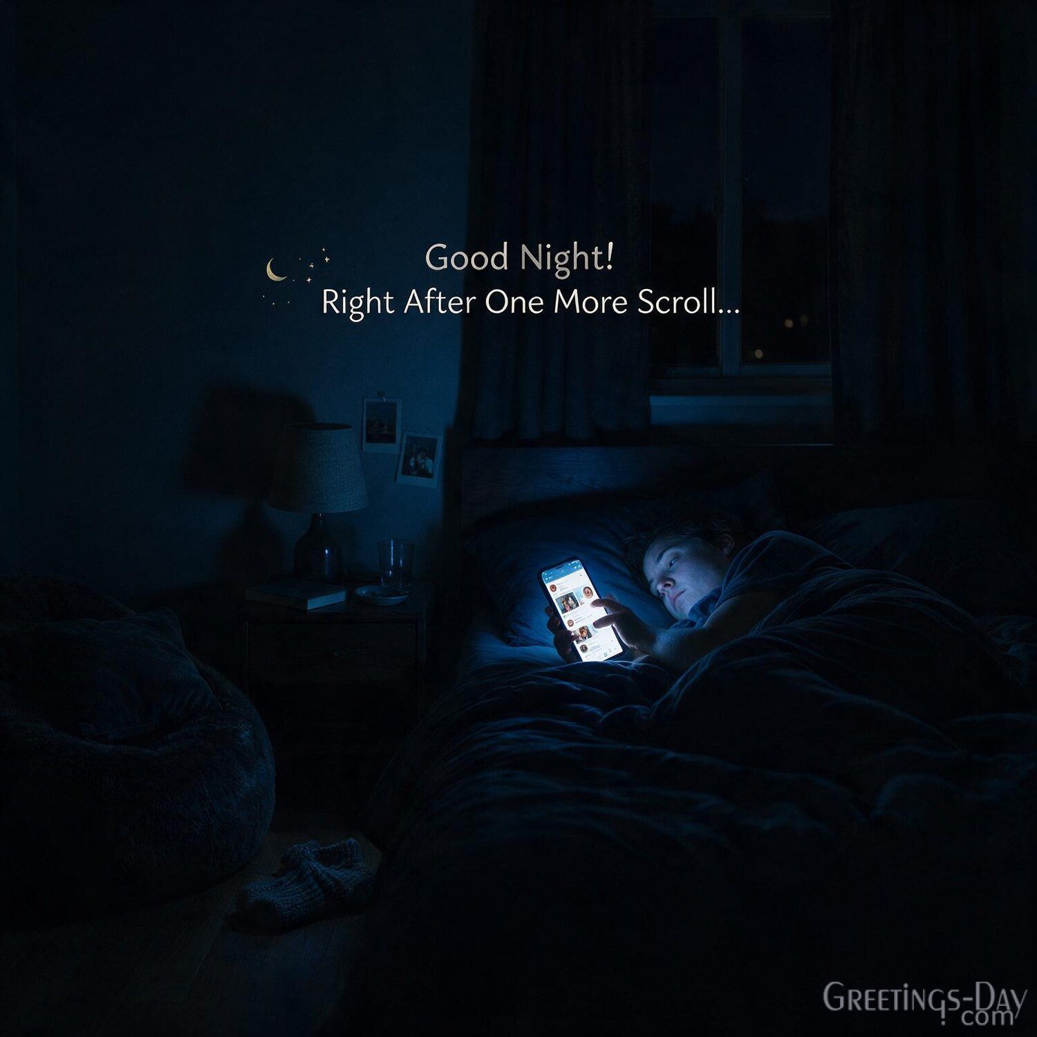 Good Night! Right After One More Scroll…