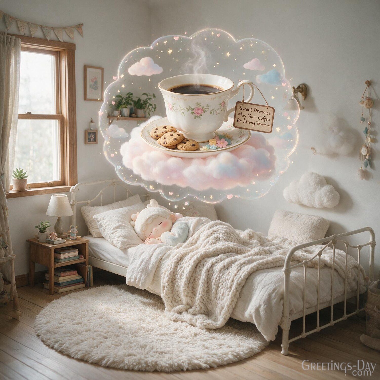 Sweet Dreams! May Your Coffee Be Strong Tomorrow.