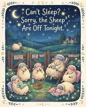 Can’t Sleep? Sorry, the Sheep Are Off Tonight.