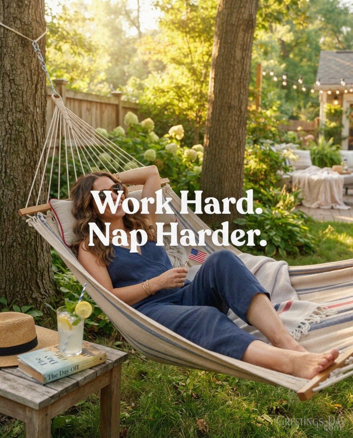 Work Hard. Nap Harder.