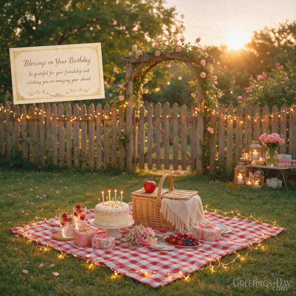 Relaxing Good Evening image of a cozy cabin under a twilight sky with the message “Good Evening! Rest