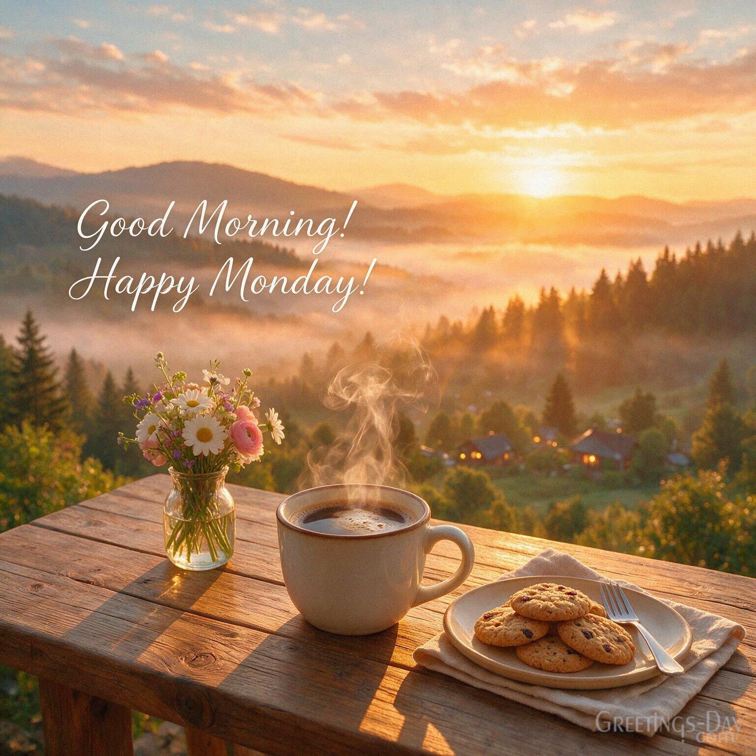 Good Morning! Happy Monday!
