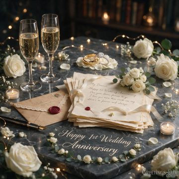 Happy 1st Wedding Anniversary