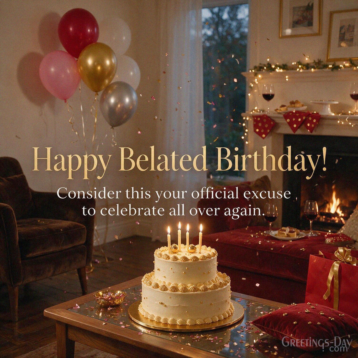 Your Official Excuse to Celebrate Again