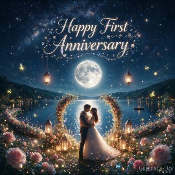 Happy First Anniversary