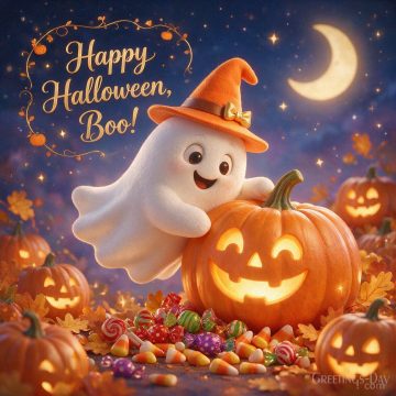 Happy Halloween, Boo!