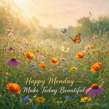 Happy Monday — Make Today Beautiful