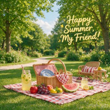 Happy Summer, My Friend!
