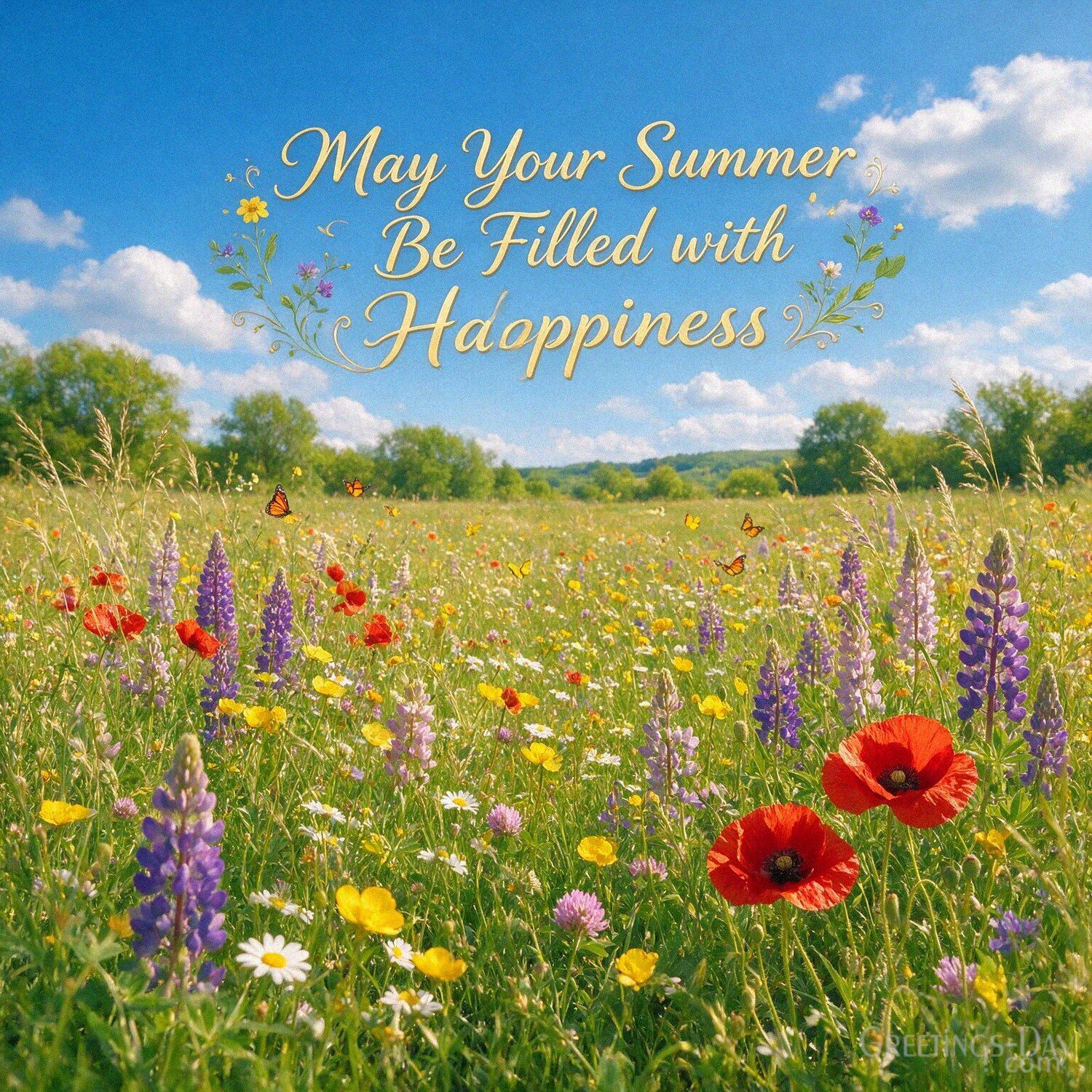 May Your Summer Be Filled with Happiness