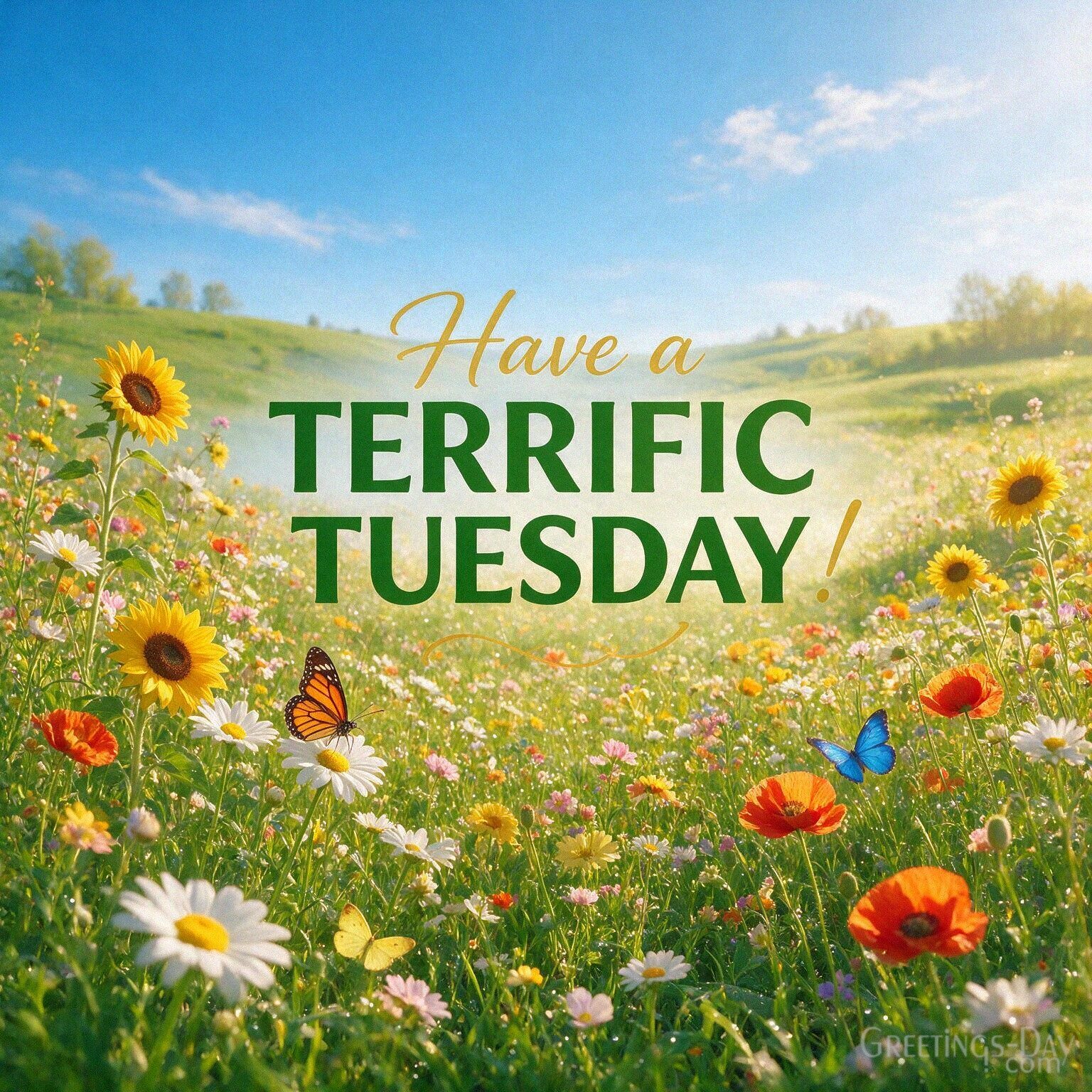 Have a Terrific Tuesday!