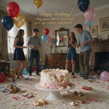 Hilarious Funny Birthday – Keep Your Age Confidential