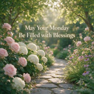 May Your Monday Be Filled with Blessings