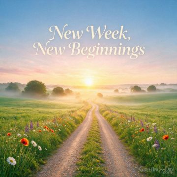 New Week, New Beginnings