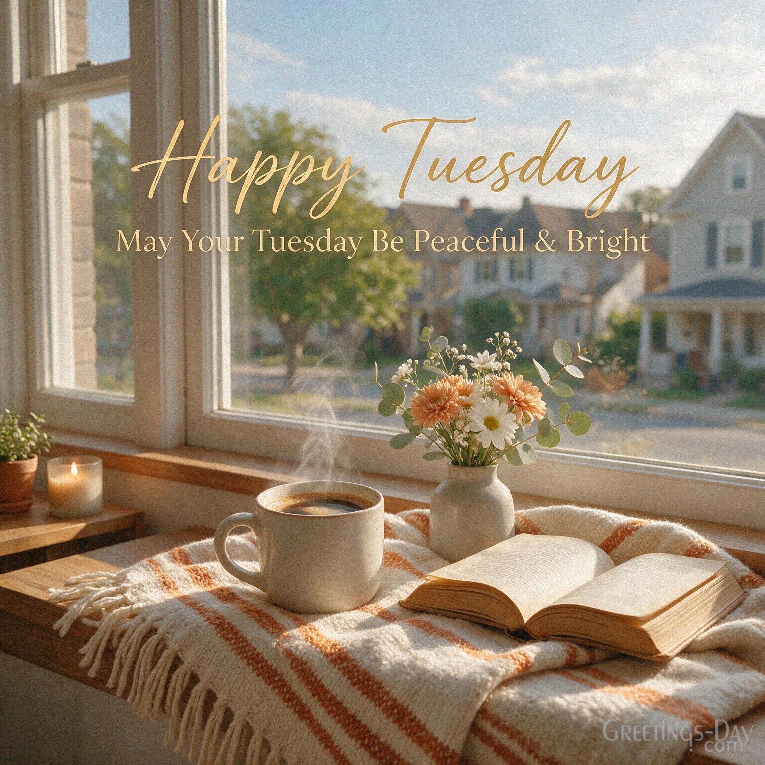 May Your Tuesday Be Peaceful & Bright