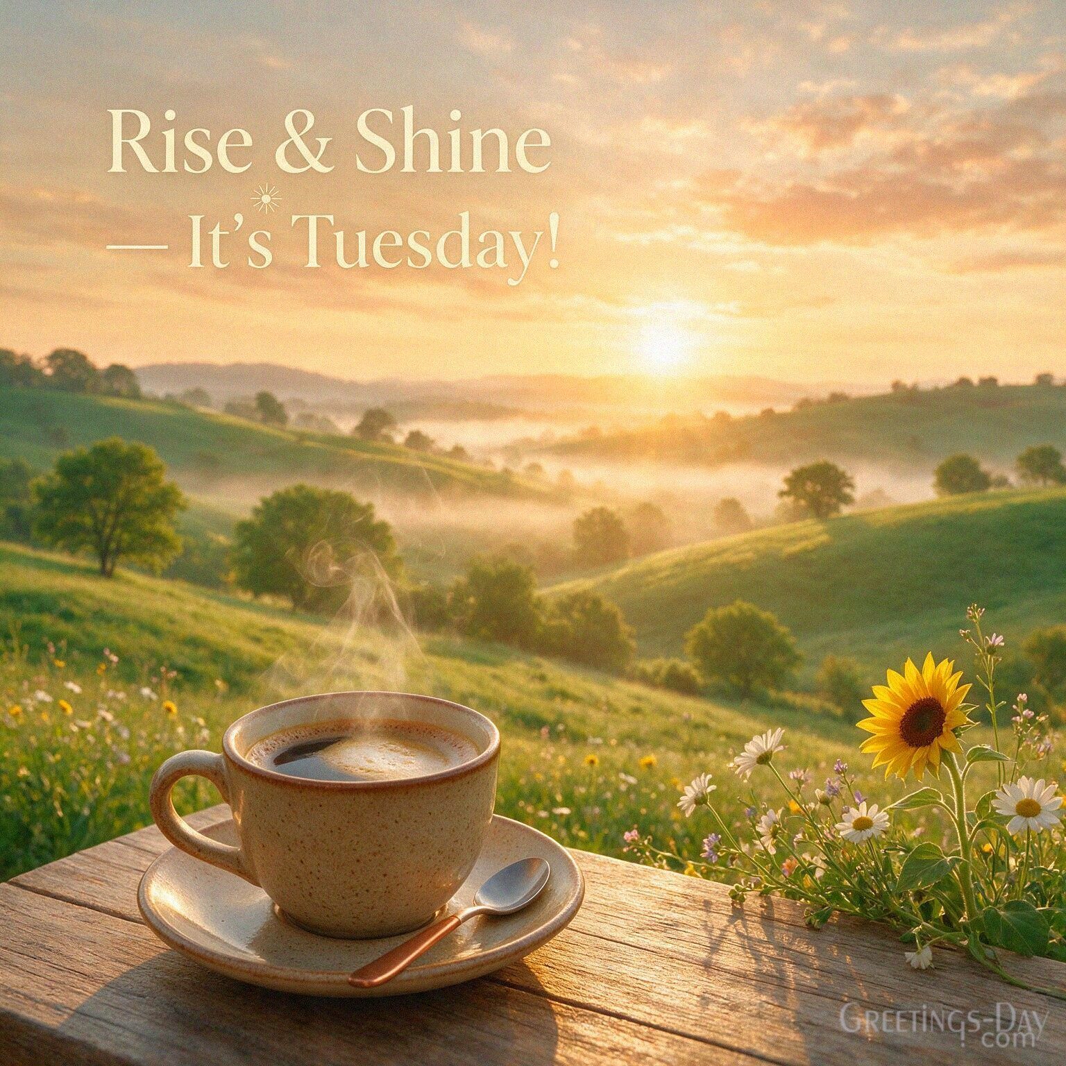 Rise & Shine — It’s Tuesday!
