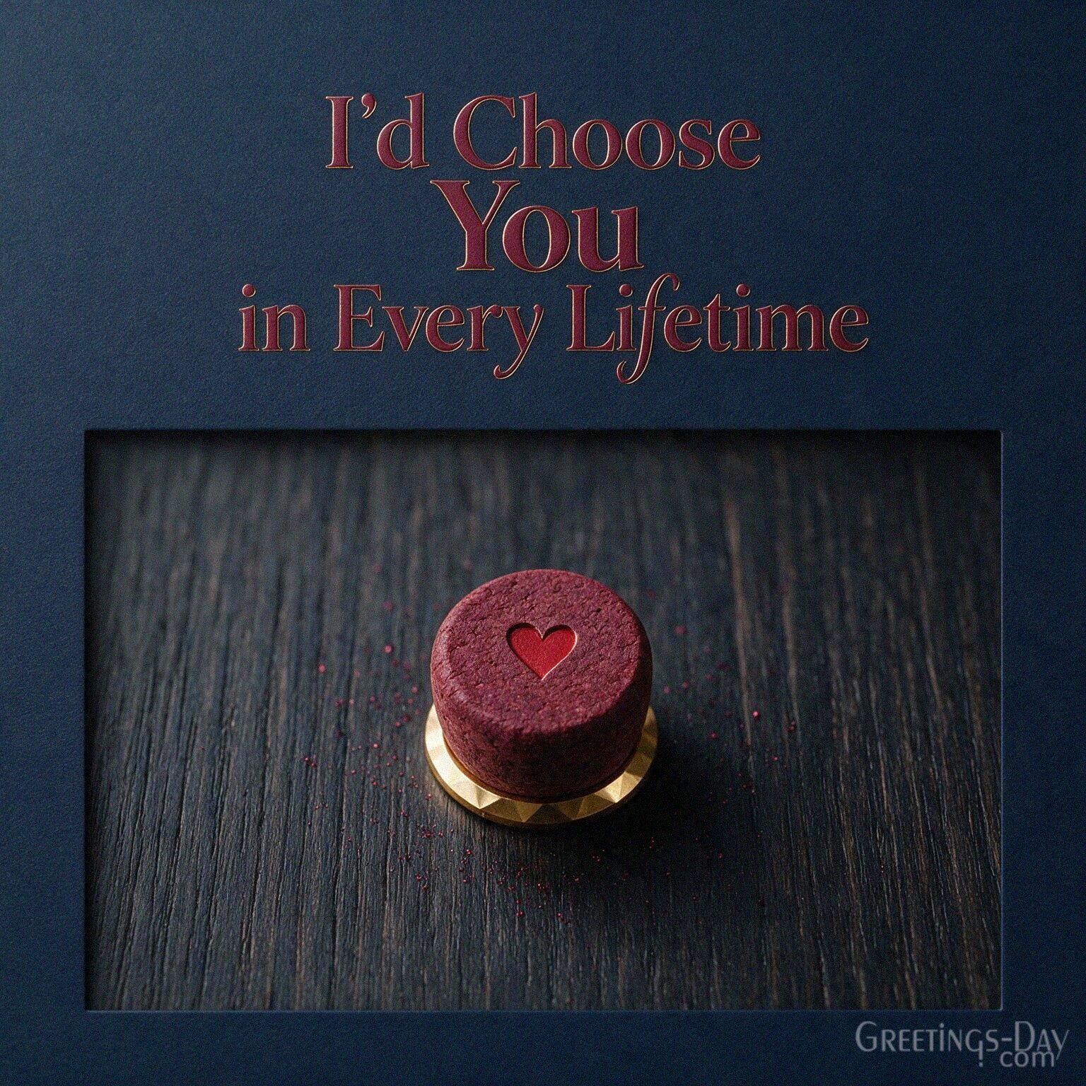 I’d Choose You in Every Lifetime