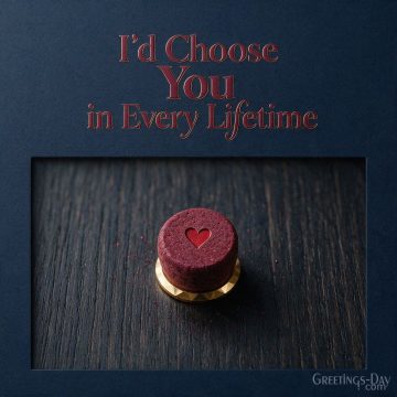 I’d Choose You in Every Lifetime