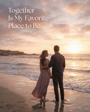 Together Is My Favorite Place to Be