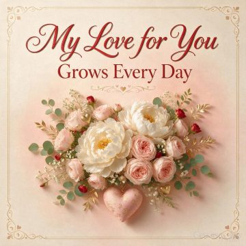 My Love for You Grows Every Day