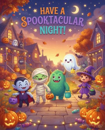 Have a Spooktacular Night!