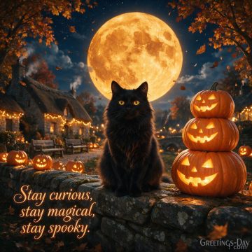 Stay Curious, Stay Magical, Stay Spooky