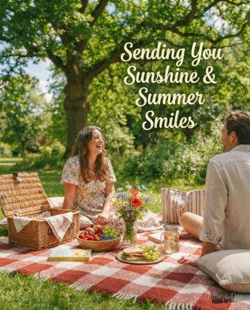 Sending You Sunshine & Summer Smiles