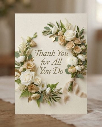 Thank You for All You Do